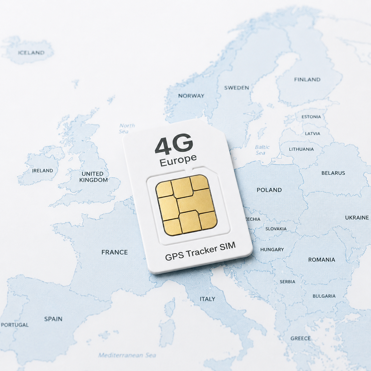 Trackeur Pro SIM — Carte SIM 4G pour Traceur GPS