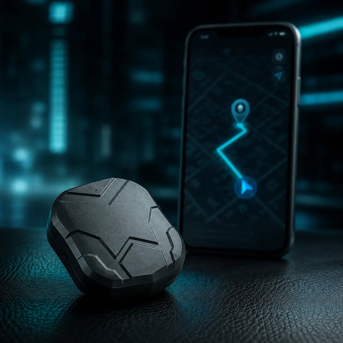 Trackeur Pro Vigilance Voiture — Hero traceur GPS 4G avec suivi temps réel et écoute à distance