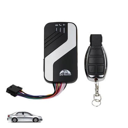 Trackeur Pro Control — Traceur GPS voiture 4G avec télécommande et câblage 12V-24V, coupe-moteur à distance