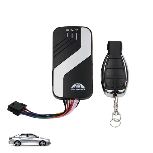 Trackeur Pro Control — Traceur GPS voiture 4G avec télécommande et câblage 12V-24V, coupe-moteur à distance
